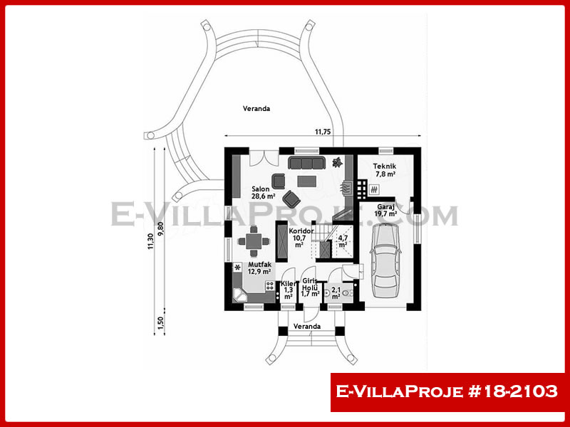 Ev Villa Proje #18 - 2103 Detay 2