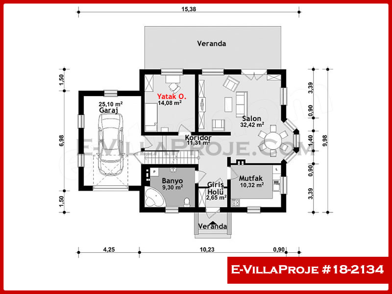 Ev Villa Proje #18 - 2134 Detay 2