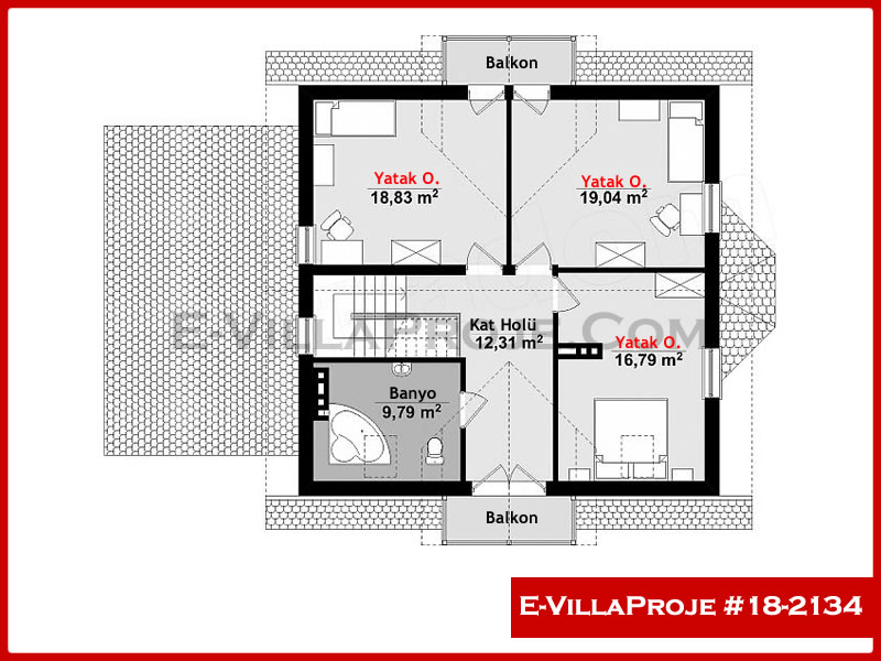 Ev Villa Proje #18 - 2134 Detay 3