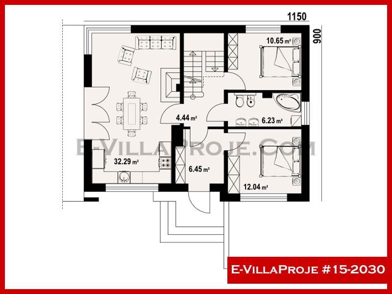 Ev Villa Proje #15 - 2030 Detay 2