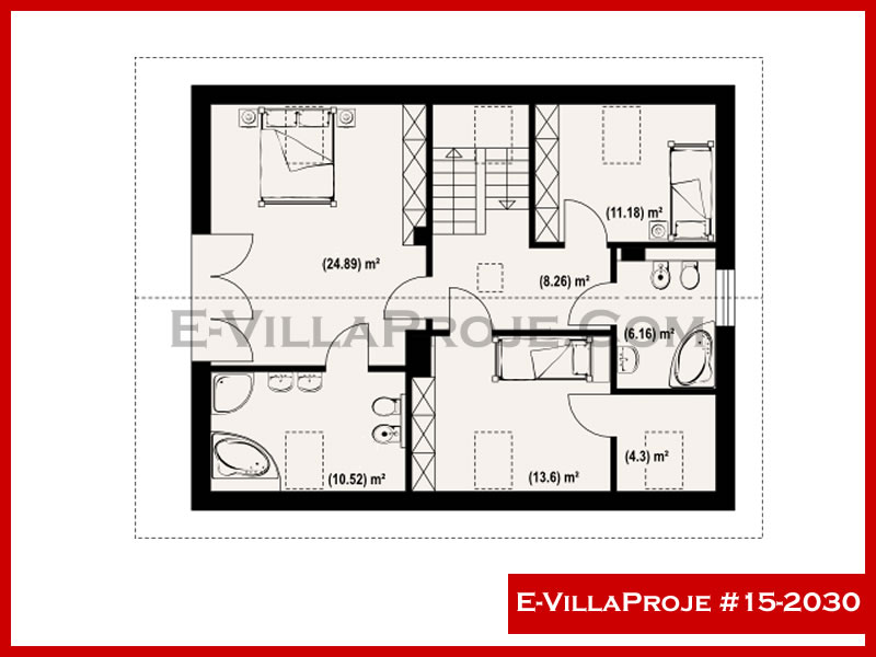 Ev Villa Proje #15 - 2030 Detay 3