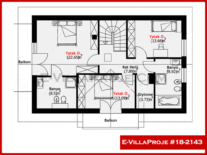 Ev Villa Proje #18 - 2143 Detay 3