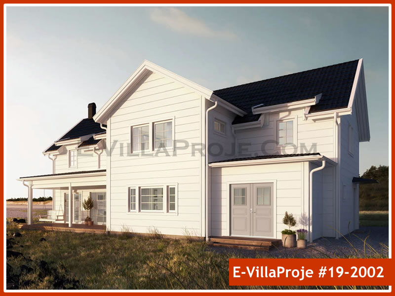 Kırşehir Ev Villa Proje #19 - 2002 Anahtar Teslim Çelik Villa