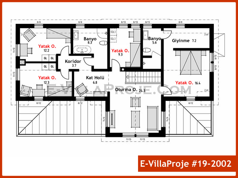 Ev Villa Proje #19 - 2002 Detay 3
