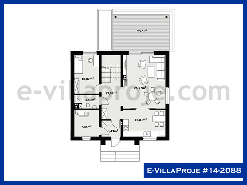 Ev Villa Proje #14 - 2088 Detay 2