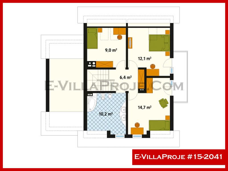 Ev Villa Proje #15 - 2041 Detay 3