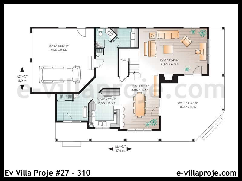 Ev Villa Proje #27 - 310 Detay 2