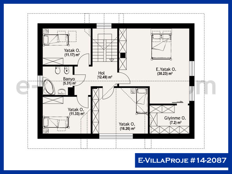 Ev Villa Proje #14 - 2087 Detay 3