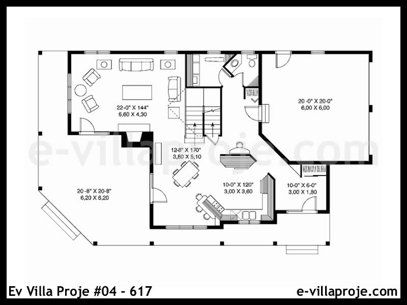 Ev Villa Proje #04 - 617 Detay 2
