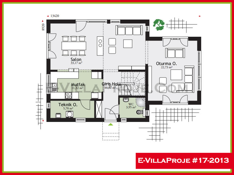 Ev Villa Proje #17 - 2013 Detay 2