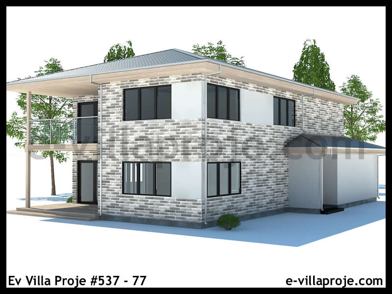 Ev Villa Proje #537 - 77 Detay 6