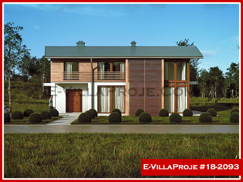 Yenişarbademli, Isparta Ev Villa Proje #18 - 2093 Anahtar Teslim Çelik Villa