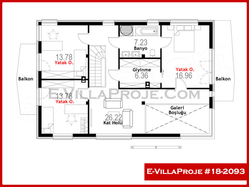 Ev Villa Proje #18 - 2093 Detay 3