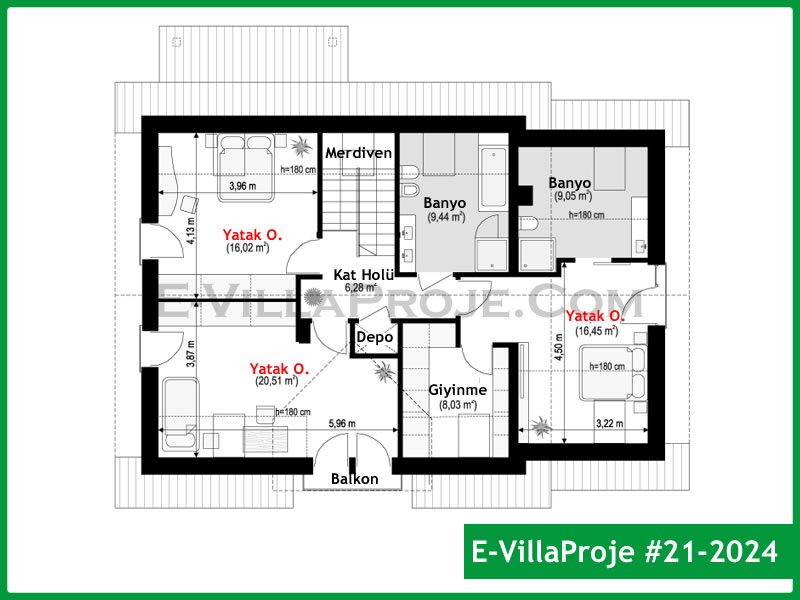 Ev Villa Proje #21 - 2024 Detay 3