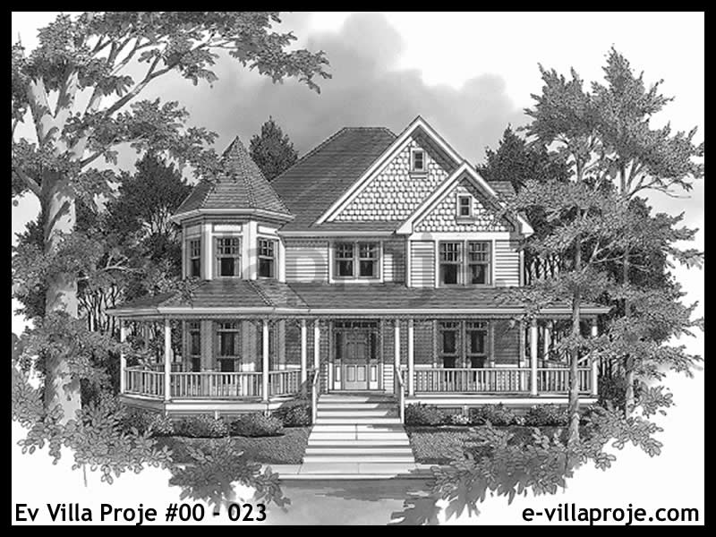 Ev Villa Proje #00 - 023 Detay 5