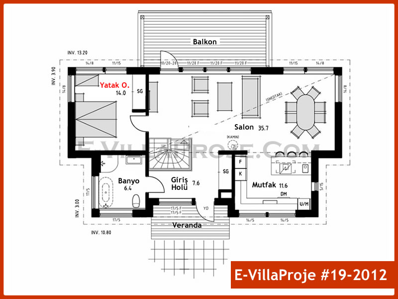 Ev Villa Proje #19 - 2012 Detay 2