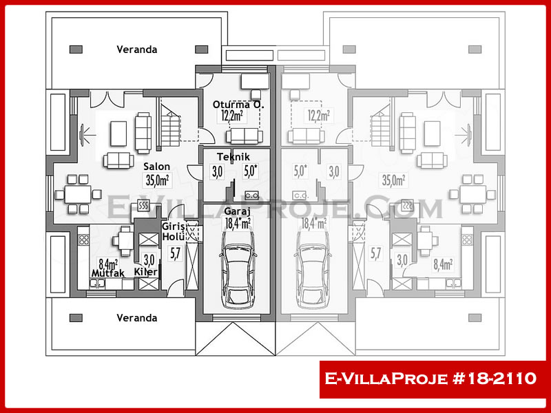 Ev Villa Proje #18 - 2110 Detay 2