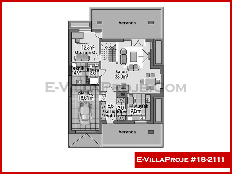 Ev Villa Proje #18 - 2111 Detay 2