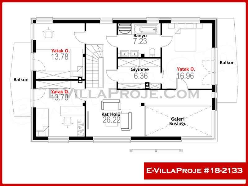 Ev Villa Proje #18 - 2133 Detay 3
