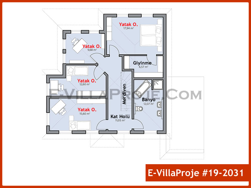 Ev Villa Proje #19 - 2031 Detay 3