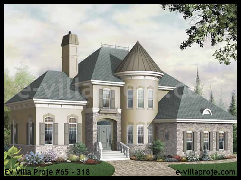 Isparta Ev Villa Proje #65 - 318 Anahtar Teslim Çelik Villa