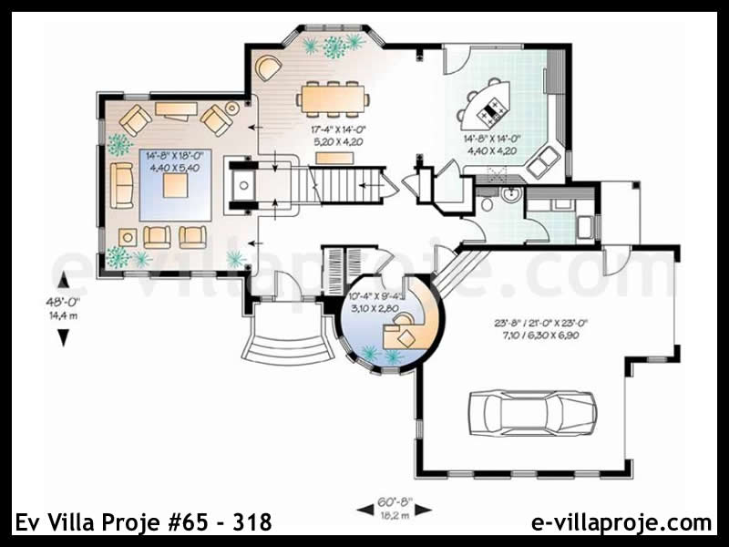 Ev Villa Proje #65 - 318 Detay 2