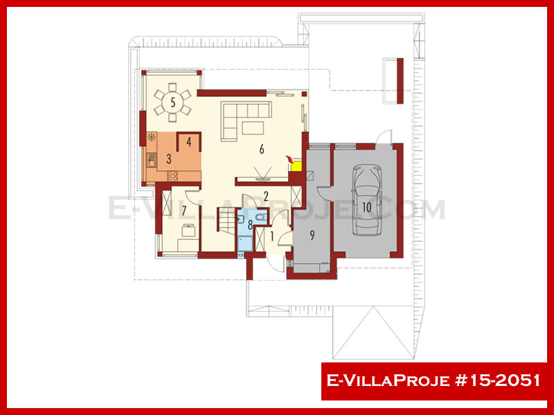 Ev Villa Proje #15 - 2051 Detay 2