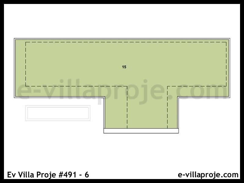 Ev Villa Proje #491 - 6 Detay 3