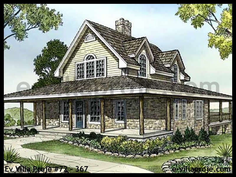 Kastamonu Ev Villa Proje #72 - 367 Anahtar Teslim Çelik Villa