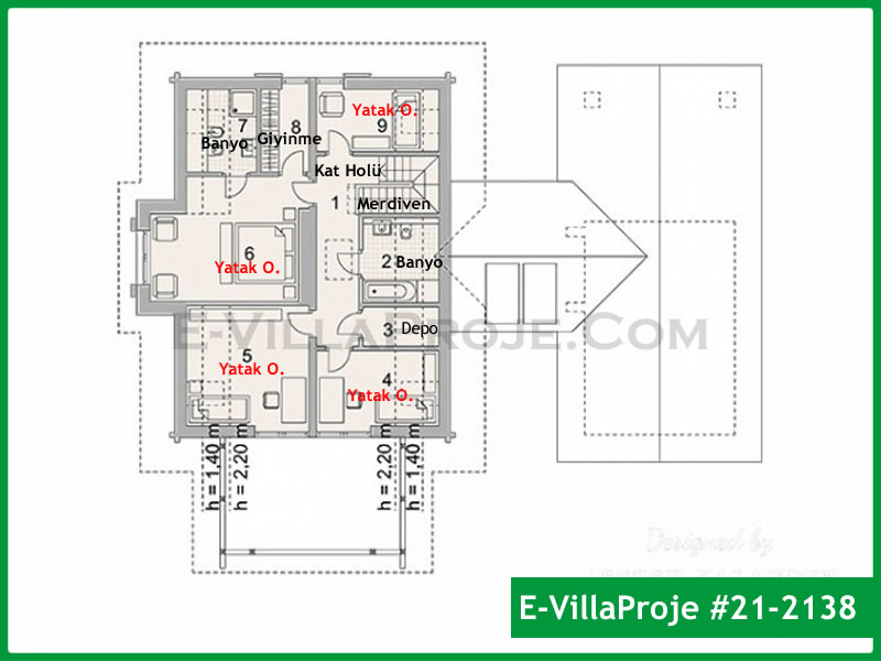 Ev Villa Proje #21 - 2138 Detay 3