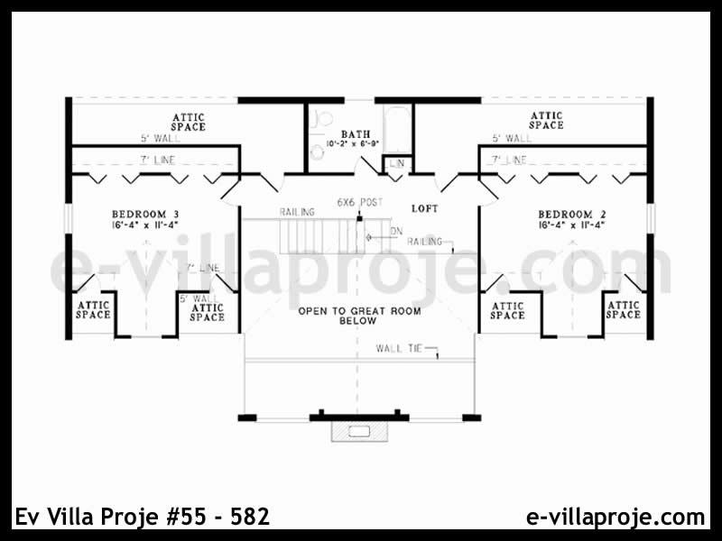 Ev Villa Proje #55 - 582 Detay 3