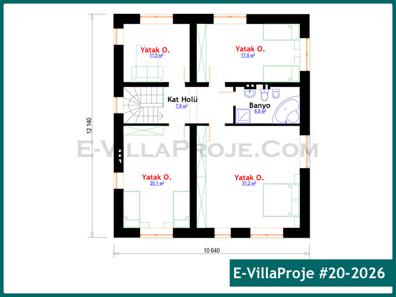 Ev Villa Proje #20 - 2026 Detay 3