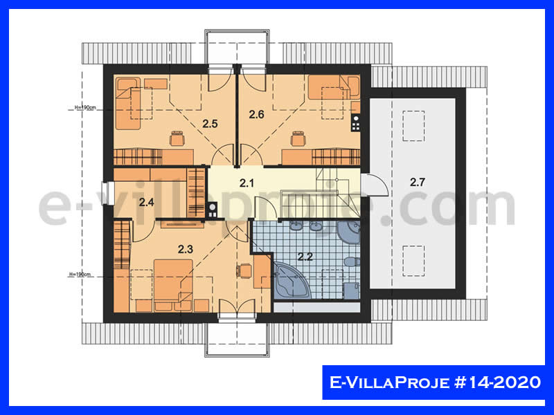 Ev Villa Proje #14 - 2020 Detay 3