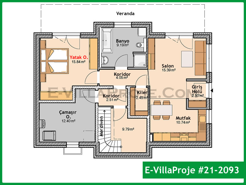 Ev Villa Proje #21 - 2093 Detay 4