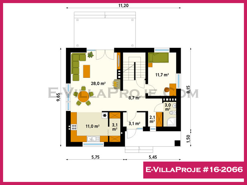 Ev Villa Proje #16 - 2066 Detay 2