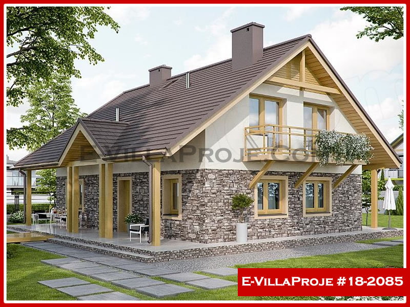 Isparta Ev Villa Proje #18 - 2085 Anahtar Teslim Çelik Villa