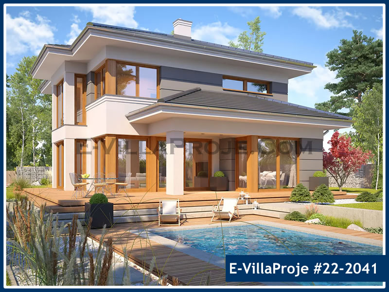Kırşehir Ev Villa Proje #22 - 2041 Anahtar Teslim Çelik Villa