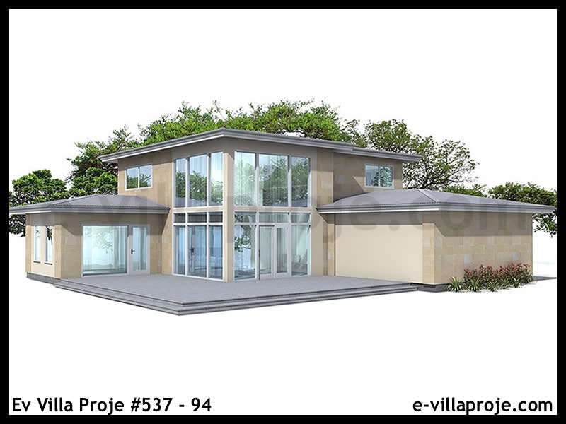 Kayseri Ev Villa Proje #537 - 94 Anahtar Teslim Çelik Villa