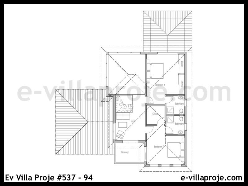 Ev Villa Proje #537 - 94 Detay 3