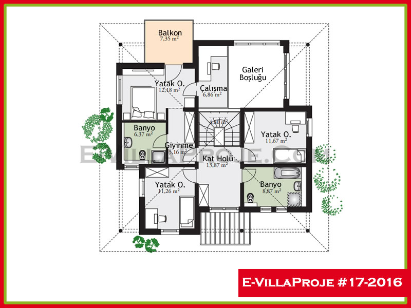 Ev Villa Proje #17 - 2016 Detay 3