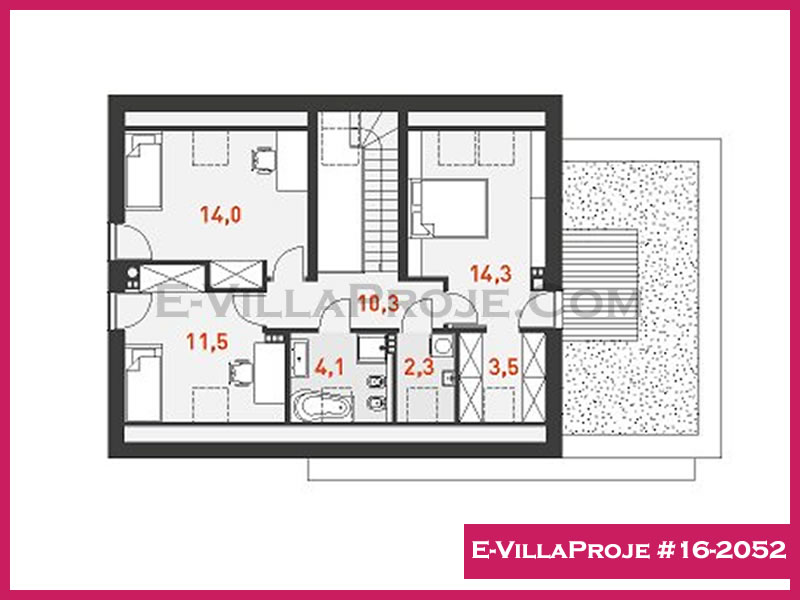 Ev Villa Proje #16 - 2052 Detay 3