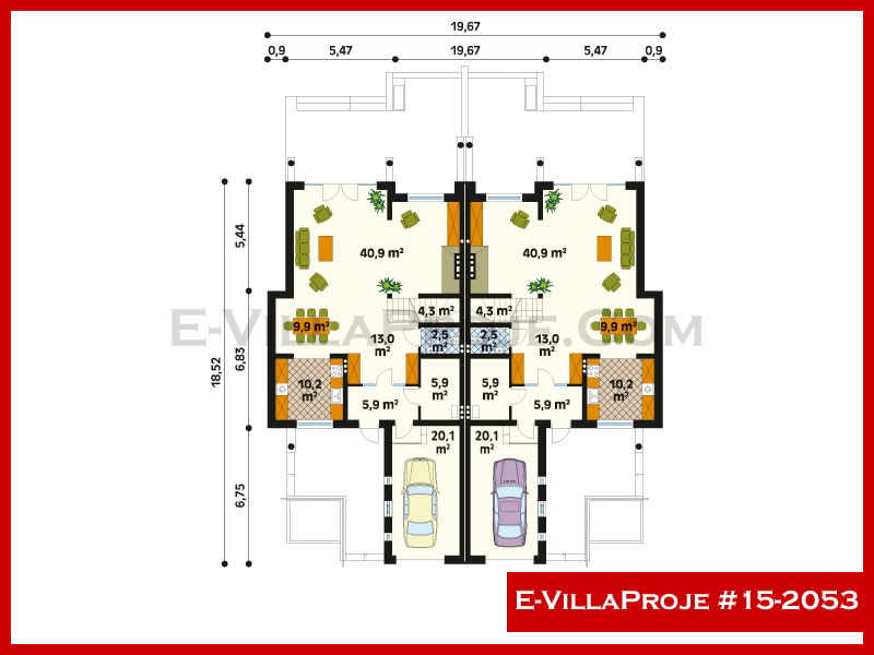 Ev Villa Proje #15 - 2053 Detay 2