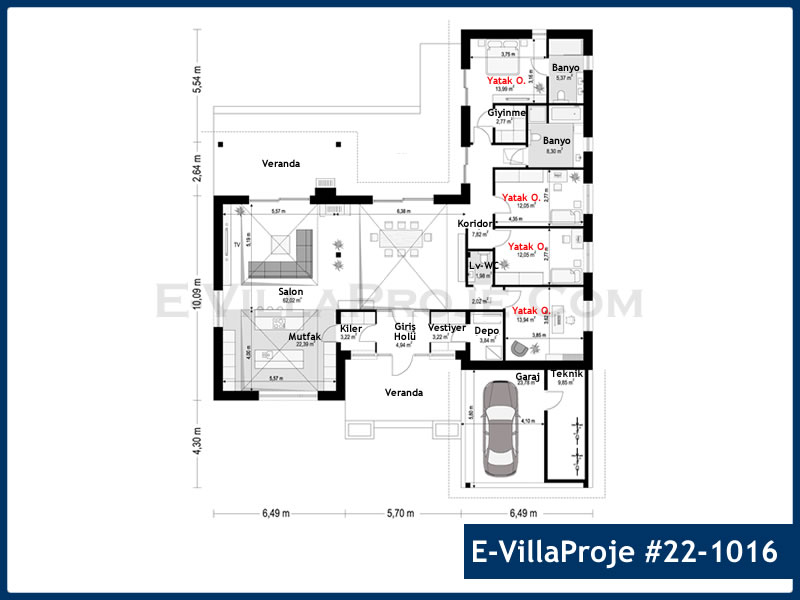 Ev Villa Proje #22 - 1016 Detay 2