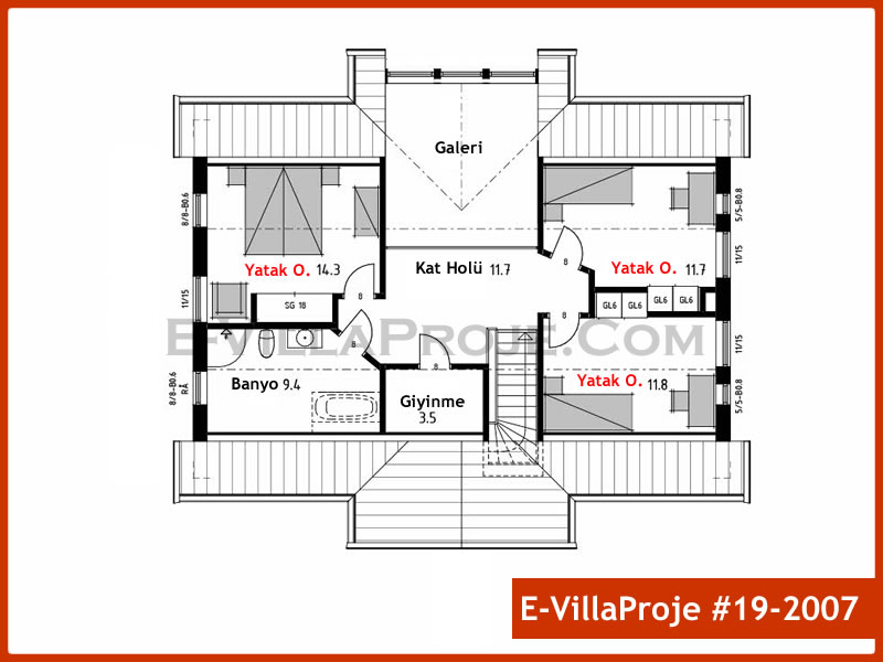 Ev Villa Proje #19 - 2007 Detay 3