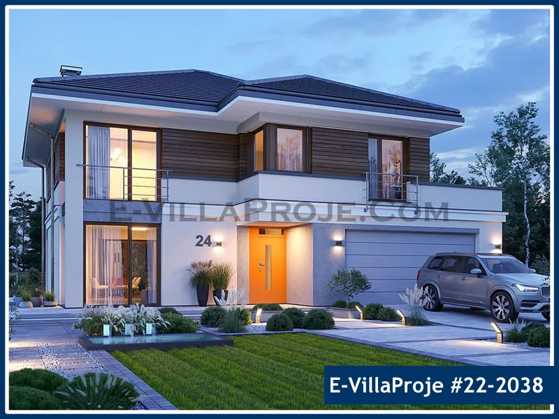 Bursa Ev Villa Proje #22 - 2038 Anahtar Teslim Çelik Villa