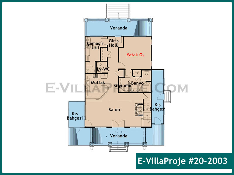 Ev Villa Proje #20 - 2003 Detay 2