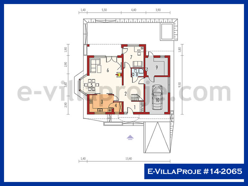 Ev Villa Proje #14 - 2065 Detay 2