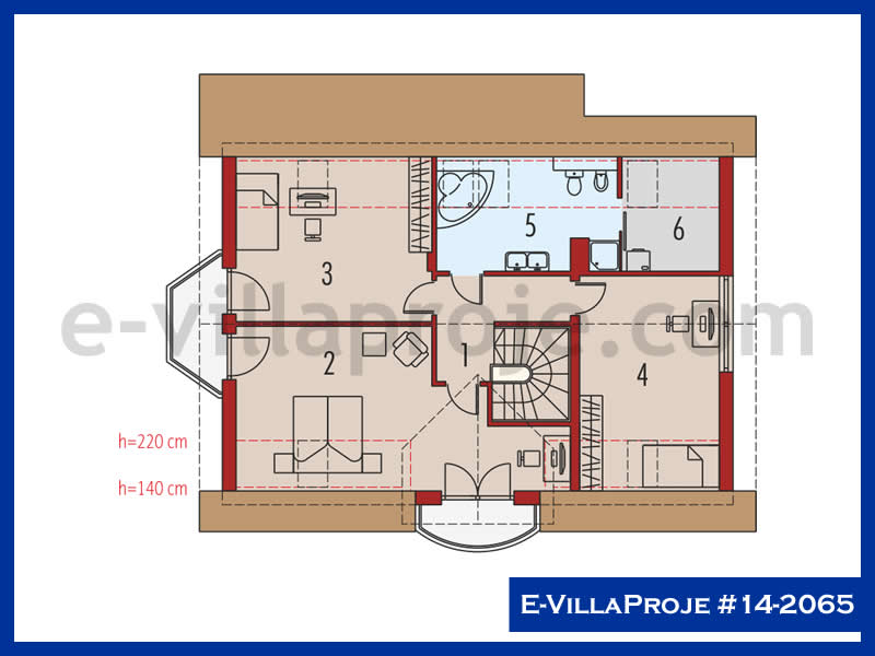 Ev Villa Proje #14 - 2065 Detay 3