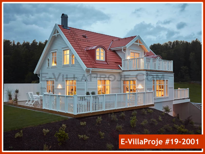 Isparta Ev Villa Proje #19 - 2001 Anahtar Teslim Çelik Villa