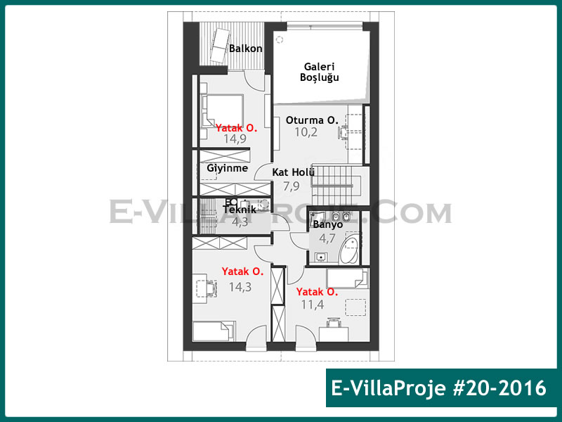 Ev Villa Proje #20 - 2016 Detay 3